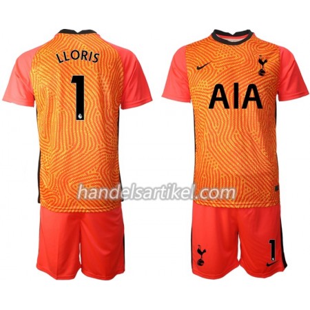 Tottenham Hotspur Hugo Lloris 1 Torwart Kinder Trikotsatz 2020/21 M003  Kurzarm (+ Kurze Hosen)